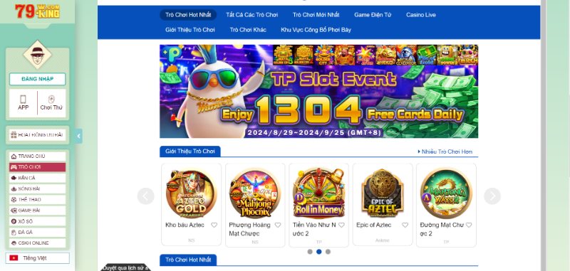 79KING - Nhà cái cá cược đỉnh cao hàng đầu cho bet thủ 3 Đa Dạng Các Sảnh Chơi Hấp Dẫn Khác