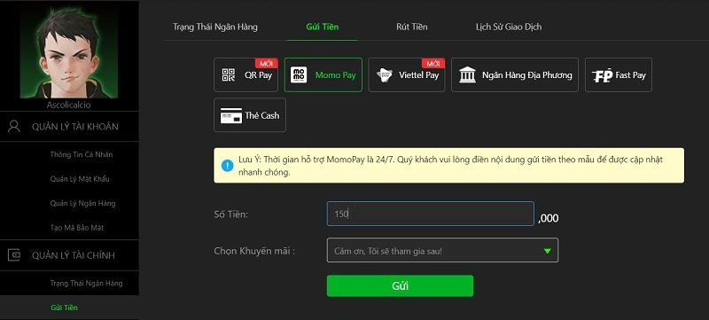 Hướng dẫn nạp tiền JBO Việt Nam dễ thực hiện cho tân thủ 1 Phương Thức Thanh Toán Jbo Việt Nam Đang Cung Cấp