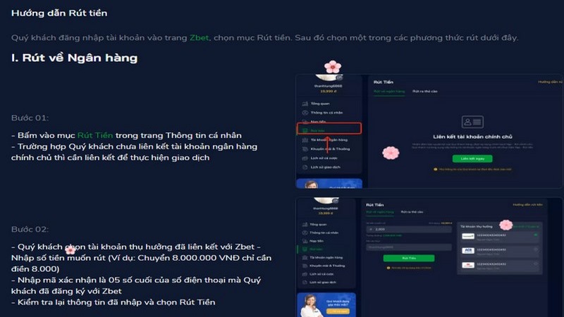 Nạp tiền ZBET - Hướng dẫn cách thực hiện cho người mới 3 Rút Tiền Qua Thẻ Điện Thoại, An Toàn Siêu Tốc Chỉ Với Vài Phút